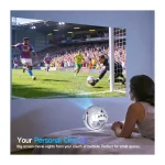 Magcubic HY300F 8K Mini Projector LED WiFi Creative Football Styling - Image 6