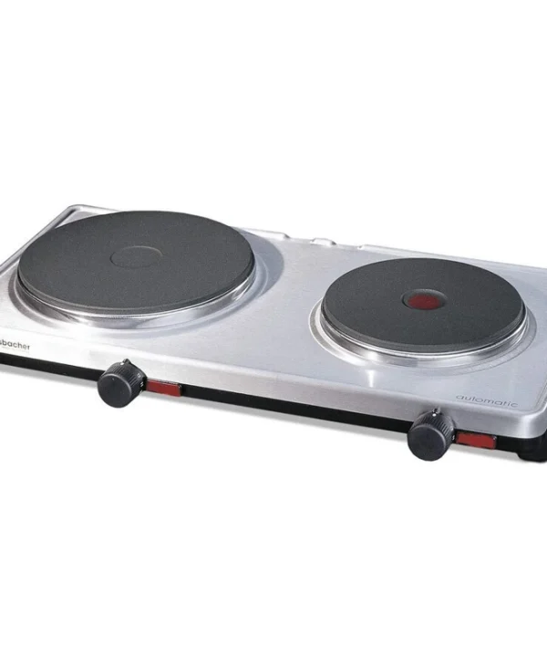 Rommelsbacher AK 3099/E Επιτραπέζια Εστία Εμαγιέ Διπλή Inox