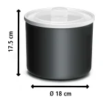 Rommelsbacher IM 12 Παγωτομηχανή 1.5lt Ασημί - Image 3