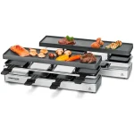 Rommelsbacher RC 1600 Επιτραπέζια Ηλεκτρική Ψησταριά Raclette Λείας Πλάκας 795W 41x10εκ. - Image 2