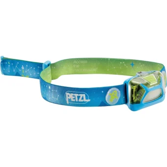 Petzl Φακός Κεφαλής LED IPX4 με Μέγιστη Φωτεινότητα 30lm Tikkid Leuchte Μπλε 3τμχ E091BA00