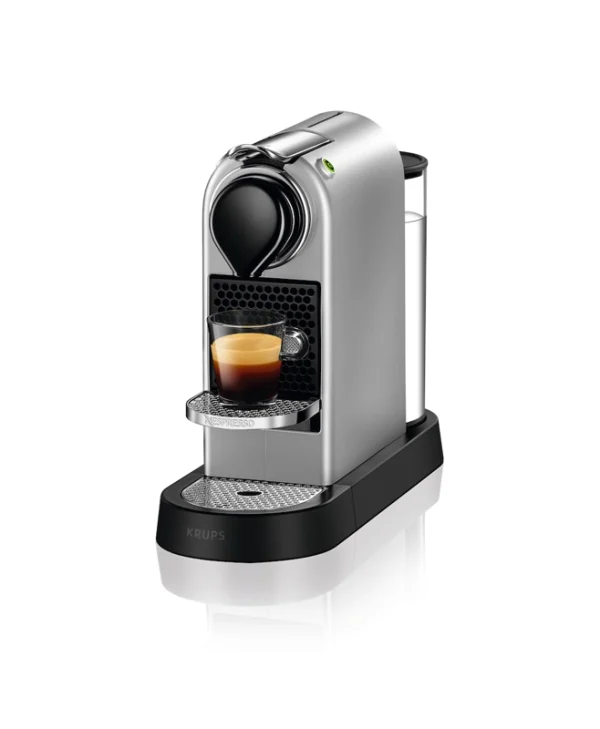 Krups CitiZ Καφετιέρα για Κάψουλες Nespresso Πίεσης 19bar Silver XN741B