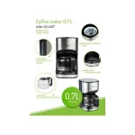 Adler AD-4407 Καφετιέρα Φίλτρου 550W Silver AD 4407 - Image 11
