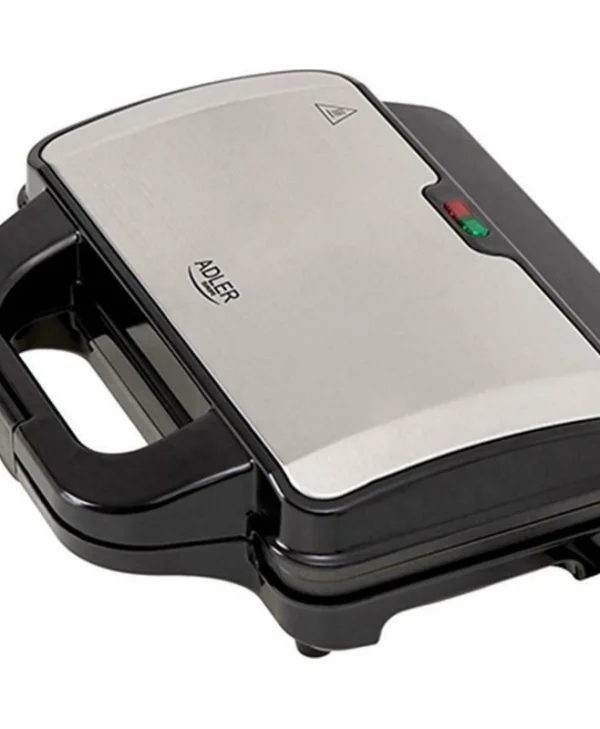 Adler Τοστιέρα για 2 Τοστ 1300W Inox AD 3043