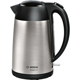 Bosch Designline Βραστήρας 1.7lt 2400W Ασημί TWK3P420