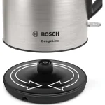 Bosch Designline Βραστήρας 1.7lt 2400W Ασημί TWK3P420 - Image 7