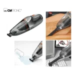 Clatronic AKS 832 Επαναφορτιζόμενο Σκουπάκι Χειρός 12V Ασημί - Image 11