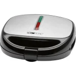 Clatronic ST/WA 3670 Τοστιέρα με Αποσπώμενες Πλάκες για 2 Τοστ 800W Inox