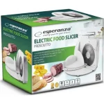 Esperanza Prosciutto Κόφτης Αλλαντικών 150W Λευκός EKM017W - Image 5