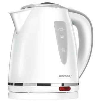 MPM Βραστήρας 1lt 1200W Λευκός MCZ-64