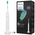 Philips Sonicare 2100 Ηλεκτρική Οδοντόβουρτσα με Χρονομετρητή Λευκή HX3651/13 - Image 5