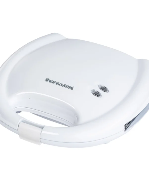 Ravanson Op-7010b Τοστιέρα για 2 Τοστ 750W Λευκή OP-1050B