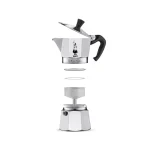 Bialetti Moka Express Μπρίκι Espresso 2cups Ασημί 1168 - Image 10