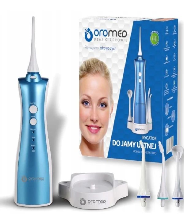 Oromed Oro-Dent Pro Water Flosser Blue ORO DENT PRO