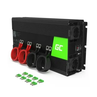 Green Cell Inverter Αυτοκινήτου για Μετατροπή 12V DC σε 230V AC με 1xUSB INV12