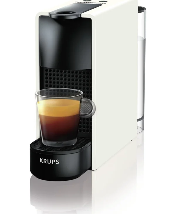 Krups Essenza Mini Καφετιέρα για Κάψουλες Nespresso Πίεσης 19bar White XN1101