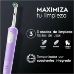 Oral-B Vitality Pro Protect X Clean Ηλεκτρική Οδοντόβουρτσα με Χρονομετρητή Lilac Violet 426967 - Image 5