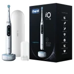 Oral-B iO Series 10 Ηλεκτρική Οδοντόβουρτσα με Χρονομετρητή, Αισθητήρα Πίεσης και Θήκη Ταξιδίου Stardust White 435457
