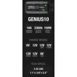 Noco Genius10 Φορτιστής & Συντηρητής Μπαταρίας Αυτοκινήτου 6/12V GENIUS10EU - Image 2