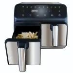 Unold Air Fryer με Διπλό Αποσπώμενο Κάδο 8lt Ασημί 58685 - Image 6