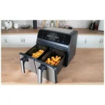 Unold Air Fryer με Διπλό Αποσπώμενο Κάδο 8lt Ασημί 58685 - Image 12