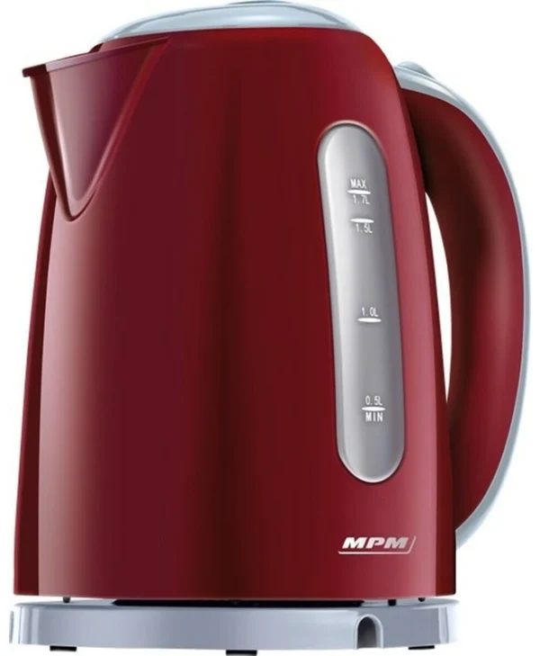 MPM Βραστήρας 1.7lt 2200W Κόκκινος MCZ-85/B2