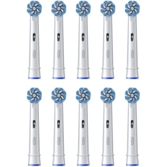 Oral-B Pro Sensitive Clean Ανταλλακτικές Κεφαλές για Ηλεκτρική Οδοντόβουρτσα BRA-860601 10τμχ