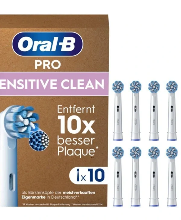 Oral-B Pro Sensitive Clean Ανταλλακτικές Κεφαλές για Ηλεκτρική Οδοντόβουρτσα 10τμχ 8006540862094