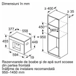 Bosch Αυτόματη Μηχανή Espresso Εντοιχιζόμενη 1500W Πίεσης 19bar με Μύλο και Wi-Fi Μαύρη CTL7181B0 - Image 6