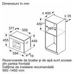 Bosch Αυτόματη Μηχανή Espresso Εντοιχιζόμενη 1500W Πίεσης 19bar με Μύλο και Wi-Fi Μαύρη CTL7181B0 - Image 8