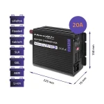Qoltec Φορτιστής Μπαταρίας Αυτοκινήτου 12V 51959