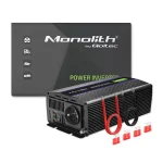 Qoltec Inverter Αυτοκινήτου Τροποποιημένου Ημιτόνου 2000W για Μετατροπή 12V DC σε 230V AC 51926 - Image 3