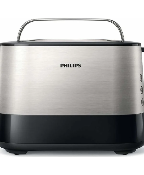 Philips Φρυγανιέρα 2 Θέσεων 1000W Μαύρη HD2637/90