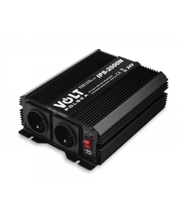 Kamar Inverter Αυτοκινήτου Τροποποιημένου Ημιτόνου 2000W για Μετατροπή 12V DC σε 225V AC 24384