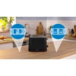 Bosch MyMoment Φρυγανιέρα 2 Θέσεων 950W Μαύρη TAT3M123 - Image 7