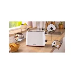 Bosch MyMoment Φρυγανιέρα 2 Θέσεων 950W Λευκή TAT3M121 - Image 2