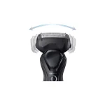Panasonic Men's 3-Blade Wet & Dry Electric Shaver ES-RT37 Περιστρεφόμενη Ξυριστική Μηχανή Προσώπου Επαναφορτιζόμενη ES-RT37-K503 - Image 8
