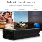 Green Cell Inverter Αυτοκινήτου Καθαρού Ημιτόνου 1500W για Μετατροπή 24V DC σε 230V AC με 1xUSB INV19 - Image 2