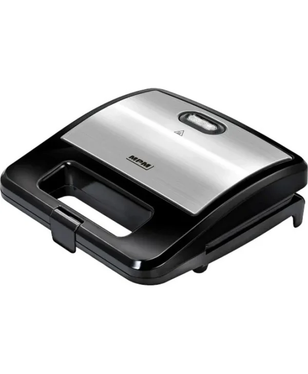 MPM Τοστιέρα με Αποσπώμενες Πλάκες για 2 Τοστ 750W Inox