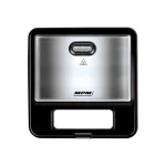 MPM Τοστιέρα με Αποσπώμενες Πλάκες για 2 Τοστ 750W Inox - Image 2