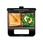 MPM Τοστιέρα με Αποσπώμενες Πλάκες για 2 Τοστ 750W Inox - Image 3