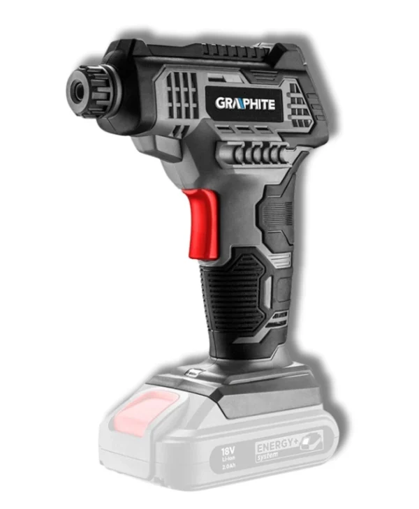 Graphite Τρόμπα Αυτοκινήτου Solo Επαναφορτιζόμενη 18V (Χωρίς Μπαταρία) TOP-58G041