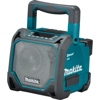 Makita Ηχείο Bluetooth 10W με Διάρκεια Μπαταρίας έως 26 ώρες Τιρκουάζ DMR202