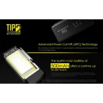 NiteCore Επαναφορτιζόμενος Φακός LED IP67 με Μέγιστη Φωτεινότητα 720lm TIP2 Ενσωματωμένη - Image 11