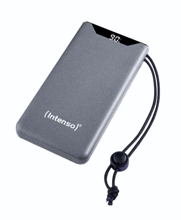 Intenso F10000 Power Bank 10000mAh 20W με Θύρα USB-A και Θύρα USB-C Quick Charge 3.0 Γκρι 7332034