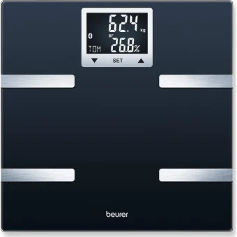 Beurer Smart Ζυγαριά 180kg με Λιπομετρητή & Bluetooth Μαύρη 74938