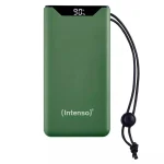 Intenso F10000 Power Bank 10000mAh 20W με Θύρα USB-A και Θύρα USB-C Quick Charge 3.0 Πράσινο 7332037 - Image 2