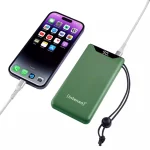 Intenso F10000 Power Bank 10000mAh 20W με Θύρα USB-A και Θύρα USB-C Quick Charge 3.0 Πράσινο 7332037 - Image 3