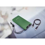 Intenso F10000 Power Bank 10000mAh 20W με Θύρα USB-A και Θύρα USB-C Quick Charge 3.0 Πράσινο 7332037 - Image 8