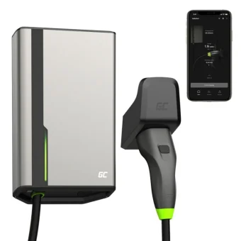 Green Cell Επιτοίχιος Σταθμός Φόρτισης 22kW με Ενσωματωμένο Καλώδιο Type 2 (EVGC021A2275)